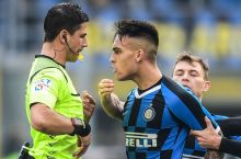 Lautaro Martines diskvalifikaciya qilindi. U “Milan derbisi”ni o'tkazib yuboradi