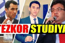 "Tezkor studiya". Ravshan Ermatov, Alisher Nikimbaev, Diyor Imomxo'jaev, Aziz Haydarov va boshqalar