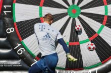 “Bavariya” futbolchilari katta darts bilan mashg'ulot o'tkazdi