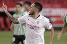 Okampos - La Ligada ketma-ket 5ta o'yinda gol urgan ikkinchi "Sevilya" futbolchisi