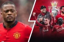 Evra "Liverpul" haqida: "30 yil o'tib ularning ham APLni yutadigan paytlari keldi. Ular chempionlikni muxlislar bilan nishonlamayotganidan xursandman"