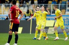 Миллатлар Лигаси. Украина - Испания 1:0
