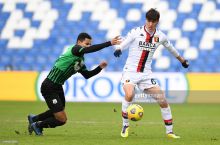 A Seriya. "Sassuolo" - "Jenoa" 2:1, Eldor SHomurodov Italiya chempionatidagi 2-golini urdi