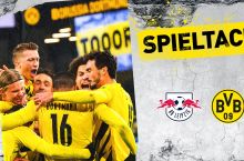 Bundesliga. “Leypcig” – “Borussiya D”. Zabitcer, Sancho va Xoland boshlang'ich tarkibda