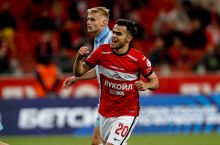 Oston O'runov "Spartak"ning umumiy guruhdagi mashg'ulotlariga qaytdi