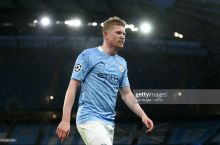 De Bruyne "Nyukasl"ga qarshi bahsni o'tkazib yuboradi