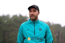 Eriksen "Inter" bazasiga tashrif buyurdi