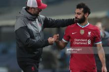 Klopp Saloh bilan yangi shartnoma masalasida gaplashdi