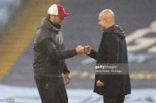 Gvardiola: "Klopp boshqargan jamoalar kuchliroq murabbiy bo'lishimga yordam bergan. U meni boshqa darajaga olib chiqdi"