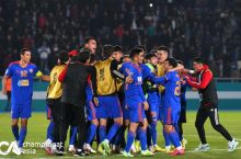 "Nasaf" futbolchilari final yo'llanmasini qanday nishonlashdi? FOTO