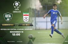 CAFA U-15 Championship 2021. Бугун Ўзбекистон Эрон билан ўйнайди