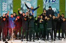 O'zbekiston chempion bo'lgan Navruz Cup-2022ning taqdirlash marosimidan olingan FOTOGALEREYA
