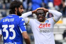 A Seriya. "Empoli" "Napoli" bilan bahsa "kambek" ko'rsatdi, "Udineze"da durang
