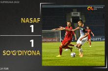 Coca-Cola Superligasi. "Nasaf" - "So'g'diyona" 1:1. Highlights