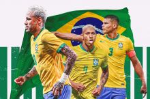 Braziliya terma jamoasi jahon chempionati uchun yakuniy ro'yxatni elon qildi