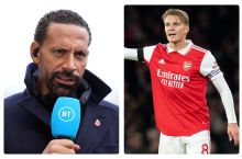 Ferdinand "Arsenal" futbolchisini Angliyada mavsumning eng yaxshi futbolchisi deb atadi