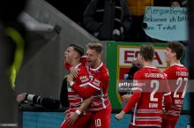 Bundesliga. "Ausburg" "Xoffenxaym"dan ustun keldi