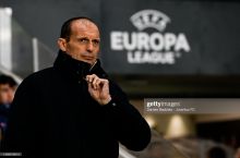 Allegri: "Evropa ligasiga tushib ketganimiz - bu erda oson g'alaba qozonamiz degani emas"