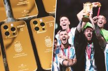 Messi Argentina terma jamoasi azolari uchun 35 ta oltin iPhone buyurtma qildi