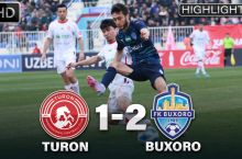 Superliga. "Turon" - "Buxoro" 1:2