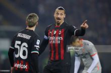 A Seriya. “Udineze” uyda “Milan”ni ishonchli hisobda engdi. Ibragimovich esa mavsumdagi ilk golini urdi