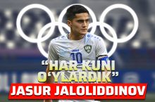 Jasur Jaloliddinov: "Olimpiadaga chiqish haqida har kun o'ylardik"