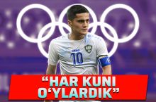 Jasur Jaloliddinov: "Olimpiadaga chiqish haqida har kuni o'ylardik"