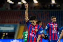 Fayzullaev gol urdi, biroq CSKA so'nggi daqiqalarda g'alabani qo'ldan chiqardi