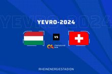 Евро-2024. Венгрия – Швейцария 1:3 (матнли трансляция)
