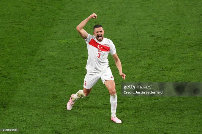  Evro-2024 1/8 final. Avstriya - Turkiya 1:2, Turklarning himoyachisi ikkita gol urdi, Gyulerdan assist!