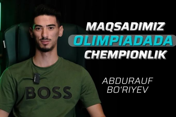 "Uzbek Talent" loyihasi #7. Abdurauf Bo'riev - Olimpiadada maqsadimiz chempionlik! 