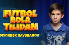 "Futbol bola tilidan" loyihasi davom etadi. Mehmonimiz - 9 yoshli Diyorbek Ravshanov