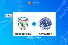 Superliga. "So'g'diyona" - "Navbahor" (matnli translyaciya)