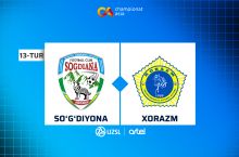 Суперлига. "Сўғдиёна" – "Хоразм" 0:0 (Матнли транслация)