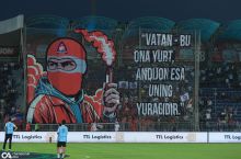G'olib nomi aniqlanmagan "Andijon" – "Qizilqum" bellashuvidan GALEREYA
