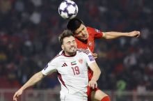 Sofascore. Ҳамробеков жамоадошлари орасида энг яхши баҳолардан бирига лойиқ кўрилди