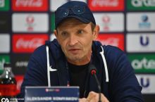 Александр Хомяков: "Футболда ҳар доим ютавермайсиз. Менимча, офсайд йўқ эди, лекин мен эксперт эмасман"