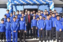 Қашқадарё футбол академияси фойдаланишга топширилди