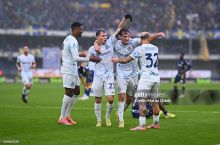 А Серия. "Интер" 90+3 дақиқадаги автогол эвазига меҳмонда "Верона"ни мағлуб этди