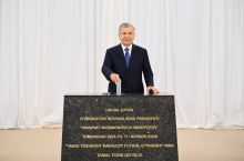 Шавкат Мирзиёев Янги Тошкентда барпо этиладиган 55 минг ўринли стадион қурилишига тамал тоши қўйди