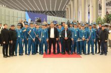 VI Ислом Бирдамлик ўйинларида бронза медалини қўлга киритган футзал терма жамоамиз тантанали тарзда кутиб олинди