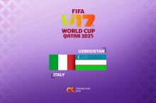 U-17 ЖЧ. Италия – Ўзбекистон (матнли трансляция)