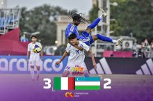 U-17 ЖЧ. Ўзбекистон Италияга ютқазиб, иштирокини нимчорак финалда якунлади