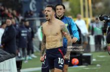 А Серия. "Рома" 82-дақиқада ўтказиб юборилган гол сабаб меҳмонда "Кальяри"га мағлуб бўлди