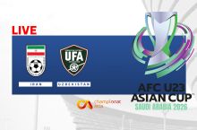 U-23 Осиё Кубоги. Эрон U-23 - Ўзбекистон U-23 (матнли трансляция)