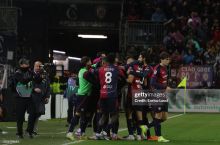 А Серия. "Интер" ва "Наполи"да минимал ҳисобдаги ғалаба, "Ювентус" эса меҳмонда "Кальяри"га мағлуб бўлди