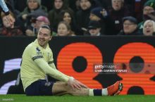 "Эвертон" учун катта йўқотиш: Жек Грилиш 3 ойга сафдан чиқди