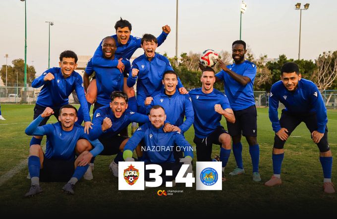 Назорат баҳси. Самарқанднинг "Динамо"си Россиянинг 6 карра чемпиони ЦСКАни мағлуб этди