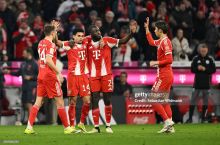 Бундеслига. "Бавария" ўз уйида таъқибчиларидан бири бўлмиш "Хоффенхайм"га 5 та гол урди