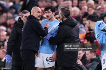 Гвардиола: "Ҳусановнинг ҳолати яхши. У ўйнашга тайёр"